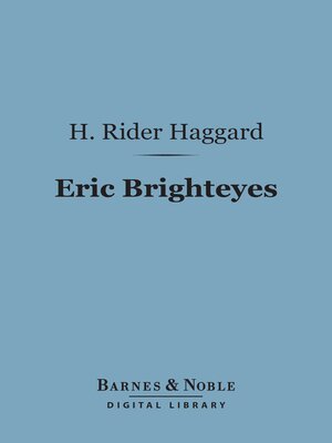 cover image of Eric Brighteyes (Barnes & Noble Digital Library)